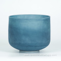 Lapis Lazuli Frosted Alchemy Crystal Singing Bowl